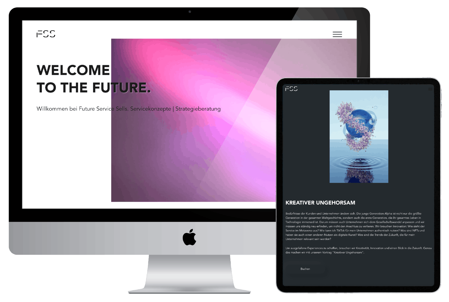 Future Service Sells Corporate Identity and Website